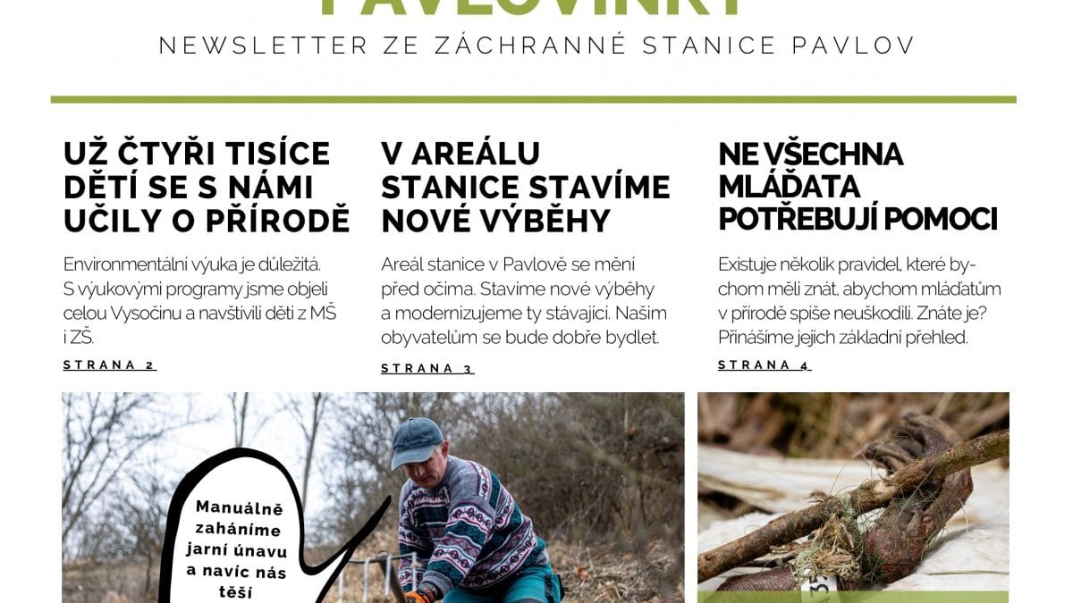 Newsletter brezen 2022 orez - Stanice Pavlov